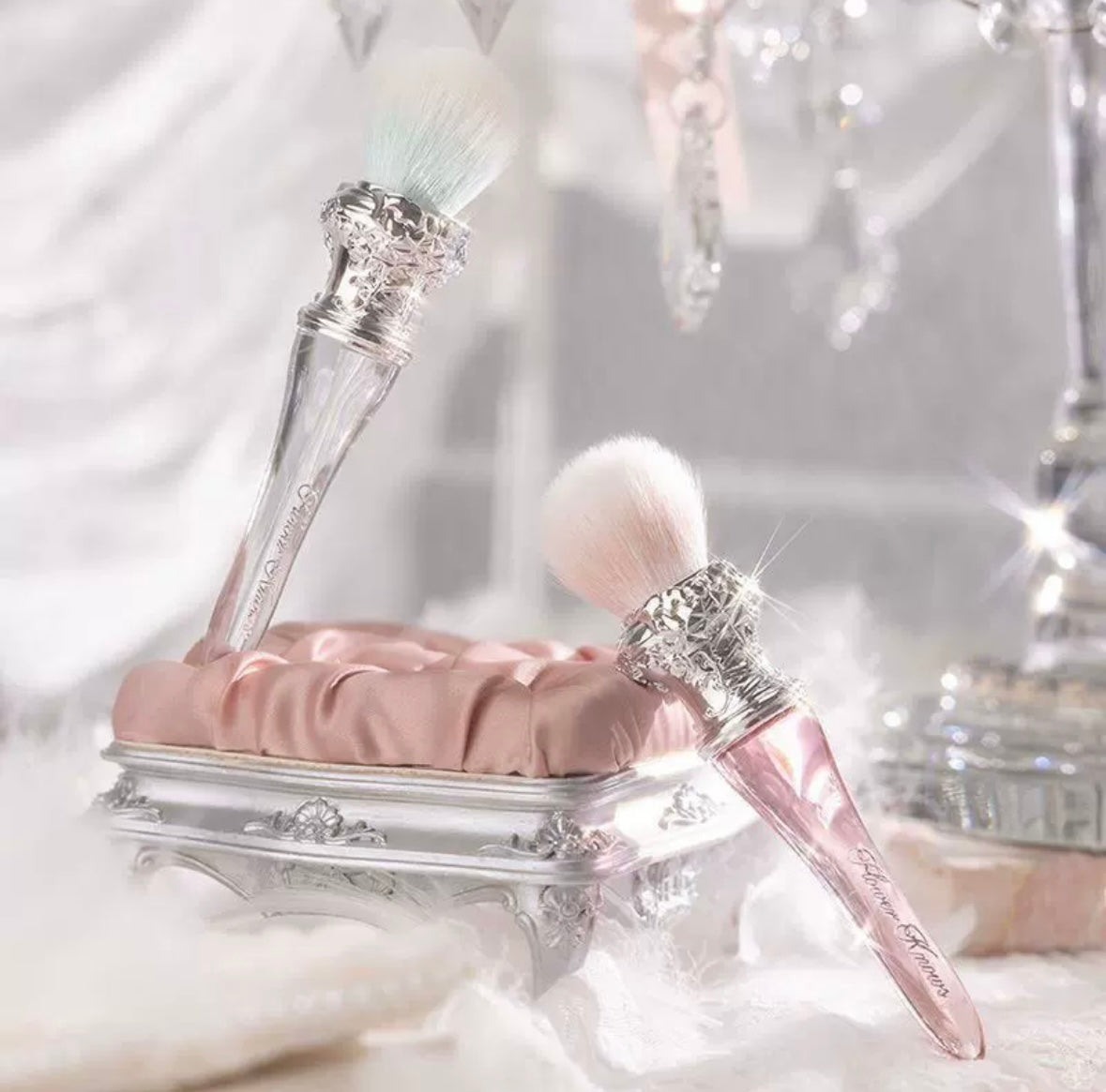 Peach Heart Blush Brush