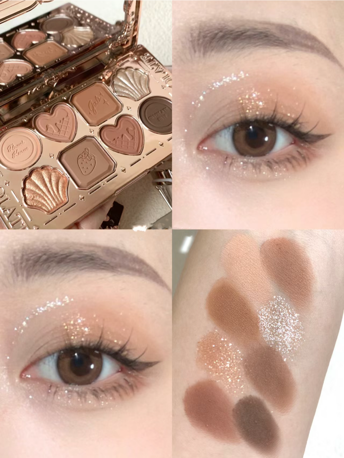 Chocolate Eight-Color Eyeshadow